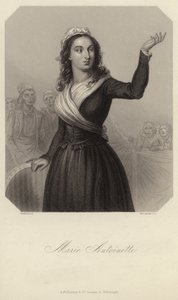 マリー・アントワネット-フランスの女王（1755？1793） 作： French School