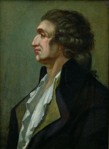マリー・ジャン・アントワーヌ・ニコラス・ド・カリタ (1743-94) コンドルセ侯爵 (キャンバスに油彩) 作： French School