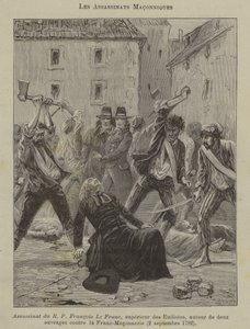 メイソンの暗殺（彫刻 作： French School