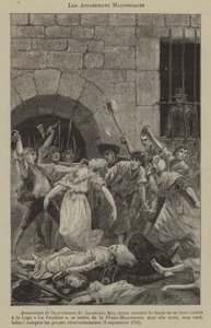 メイソンの暗殺（彫刻 作： French School
