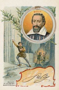 Maximilien de Bethune、サリー公、フランスのユグノーの兵士および政治家 作： French School