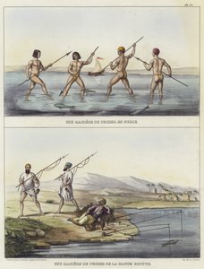 ヌビアとエジプトでの釣りの方法