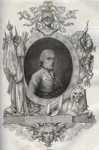 Michael Friedrich Benedikt baron von MELAS (1729-1806), feldmarschal - モーリス・ラ・シャレストによる新国民百科事典 - 1870年-。 作： French School
