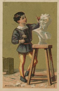 イタリアのアーティスト、ミケランジェロ 作： French School