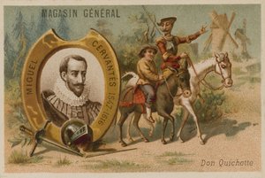 ミゲルデセルバンテス、スペインの小説家、詩人、脚本家 作： French School