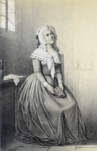 アルベール・モーリンの「Galerie historique de la Revolution francaise」に登場するエリザベート夫人。