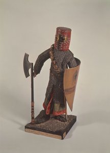フィリップ=オーギュスト（1165-1223）の時の騎士のモデル 作： French School