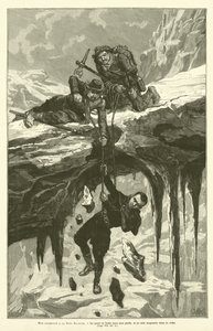 Mon Ascencion A La Dent Blanche (Engraving) 作： French School