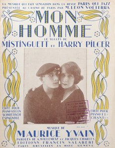 モンオム、ミスティングエットとハリーピルサーによる曲のスコアのカバー、1920 作： French School