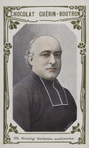 Monseigneur Duchesne、academicien（カラー写真） 作： French School