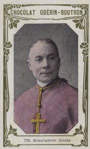 Monseigneur Grente（カラー写真） 作： French School