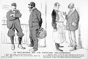 モン・ド・ピエテは慈善事業を行っている-1905年03月06日の "L