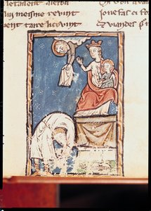 Ms 3516 f.127ノートルダムのジャグラー 作： French School