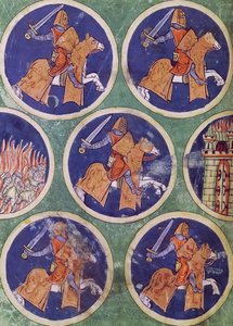 Ms 3516 fol.217vファイブナイツ 作： French School