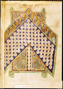 Ms 476 fol.233聖書のページ 作： French School