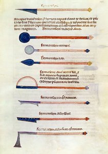 Ms 89 Ter fol.115 Abul Qasim Kalaf ibn al-Abbas al Zahrawi（Albucasis）による論文からの手術器具 作： French School