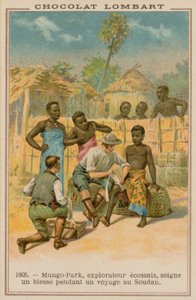 マンゴパーク、スコットランドの探検家、1805年