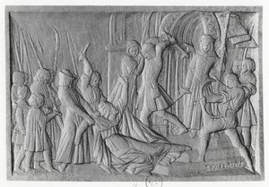 ウォルドリック司教の殺人（版画 作： French School