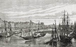 18世紀のフランス、ナント、ルイブラン（1811-82）の「歴史革命フランチャイズ」から、シャルルモーランド（fl.1863-81）1847-62によって彫刻 作： French School