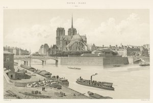 ノートルダム、1881 作： French School