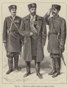 警察官（彫刻 作： French School
