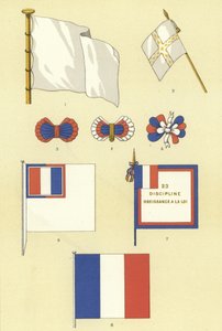 フランスのトリコロールの起源 作： French School