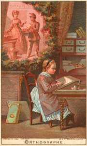 正書法（クロモリト 作： French School