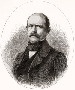 1866年、LUniversIllustré出身のOtto Eduard Leopold、プリンスオブビスマルク、ラウエンブルク公爵 作： French School
