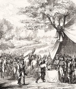 ルイブラン作「革命フランチャイズの歴史」からの1793年のヴァンデの太平洋 作： French School