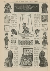 La Mode Illustreeのページ 作： French School