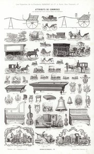 Vignettes Typographiques」のページ（彫刻）。 作： French School