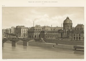 研究所とホテルデモネの宮殿、1877年 作： French School