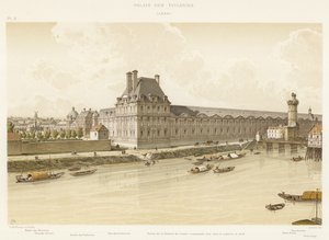 チュイルリー宮殿、1640 作： French School