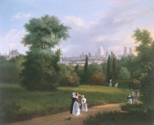 フォリー・ボージョンのパリ、1830年頃