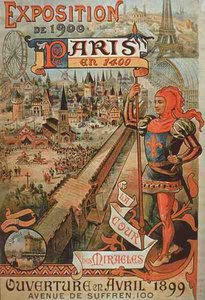 1400年のパリ 作： French School