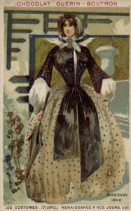 パリのファッション、1848 作： French School