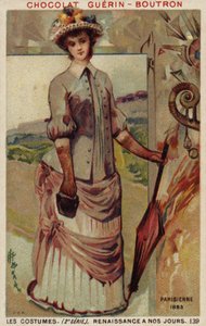 パリのファッション、1883 作： French School