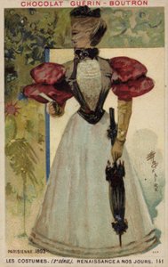 パリのファッション、1893 作： French School