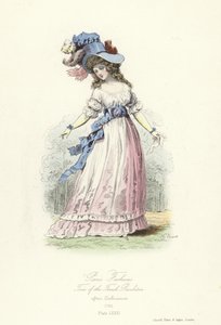 パリのファッション、フランス革命の時代 作： French School