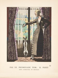 Pas de Promenade Tom il Pleut ファッションプレートコレクションより 作： French School