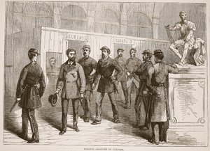 監護のパスカル・グラウセット、1870年から1871年のフランスとドイツ間の戦争のカッセルズ歴史のイラスト 作： French School