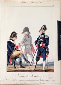 ホテル・デ・アンヴァリッドの患者、1809-11（紙にトイレ）