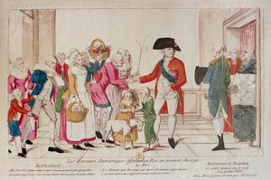 1790年に国王に提供された愛国的な新年の贈り物