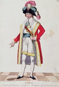 ポール・フランソワ・ジャン・ニコラ（1755-1829）バラスの子爵（色彫り） 作： French School