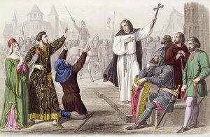 ピーター、隠者（1050-1115）1095年の第一次十字軍の間に説教 作： French School