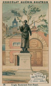 Ph Ricord、外科医、1800-1889、Erigee Boulevard Port-Royal 作： French School
