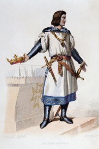 フィリップ・オーギュスト - "Le Plutarque Français" 1844-1847年掲載 作： French School