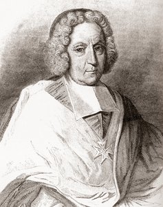 Pierre-PaulGuérinde Tencin、1679-1758。フランスの聖職者、アンブランとリヨンの大司教、枢機卿。 Les Heures Libresから1908年に発行されました。 作： French School