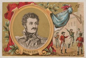 フランスの将軍、Pierre Yrieix Daumesnil 作： French School