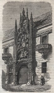 ナンシー王宮（ロレーヌ公爵家の宮殿）の扉（1502-1512年） - Victor Duruy（1811-1894）の『Histoire de France』に掲載された彫刻 - 1882年 作： French School